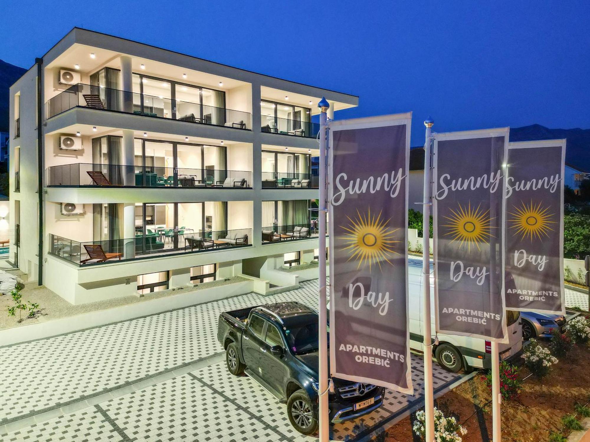 Sunny Day Luxury Holiday Apartments Orebić Buitenkant foto